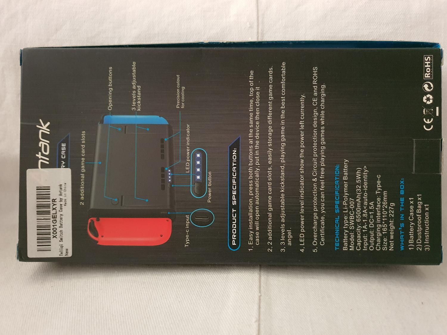کیف باتری‌پک برای نینتندو سوییچ Nintendo Switch|کنسول، بازی ویدئویی و آنلاین|تهران, جردن|دیوار