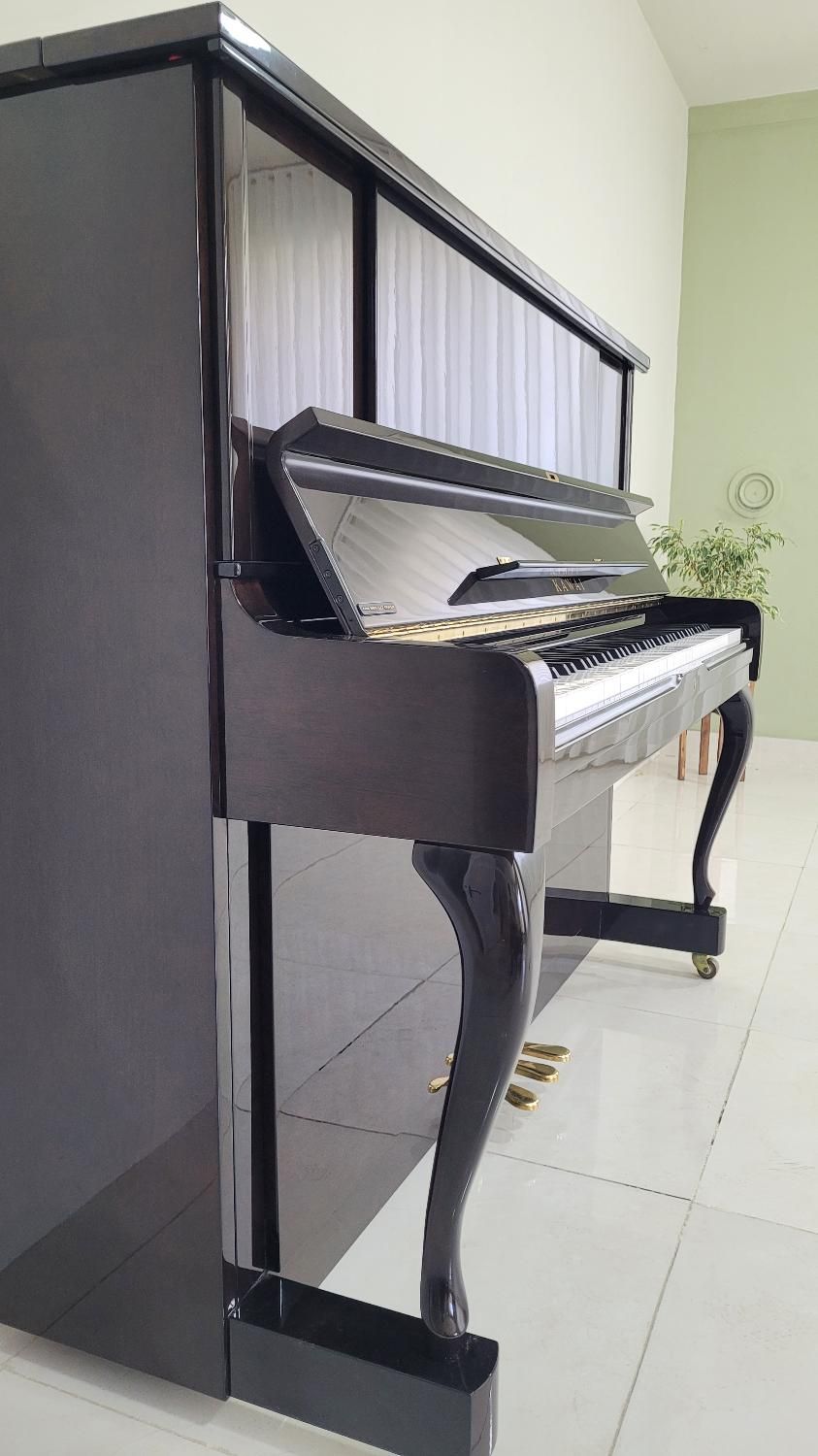 پیانو آکوستیک ژاپنی اصل Kawai KX-98 با رنگ گردویی|پیانو، کیبورد، آکاردئون|تهران, الهیه|دیوار