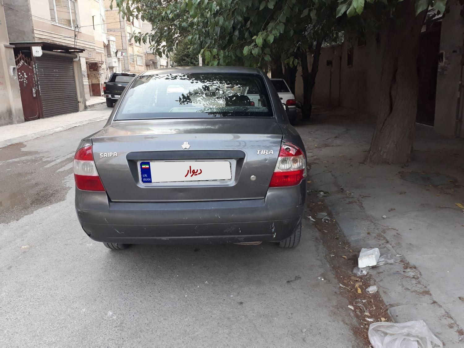 تیبا صندوق دار دوگانه مدل۹۲|خودرو سواری و وانت|کرمانشاه, |دیوار