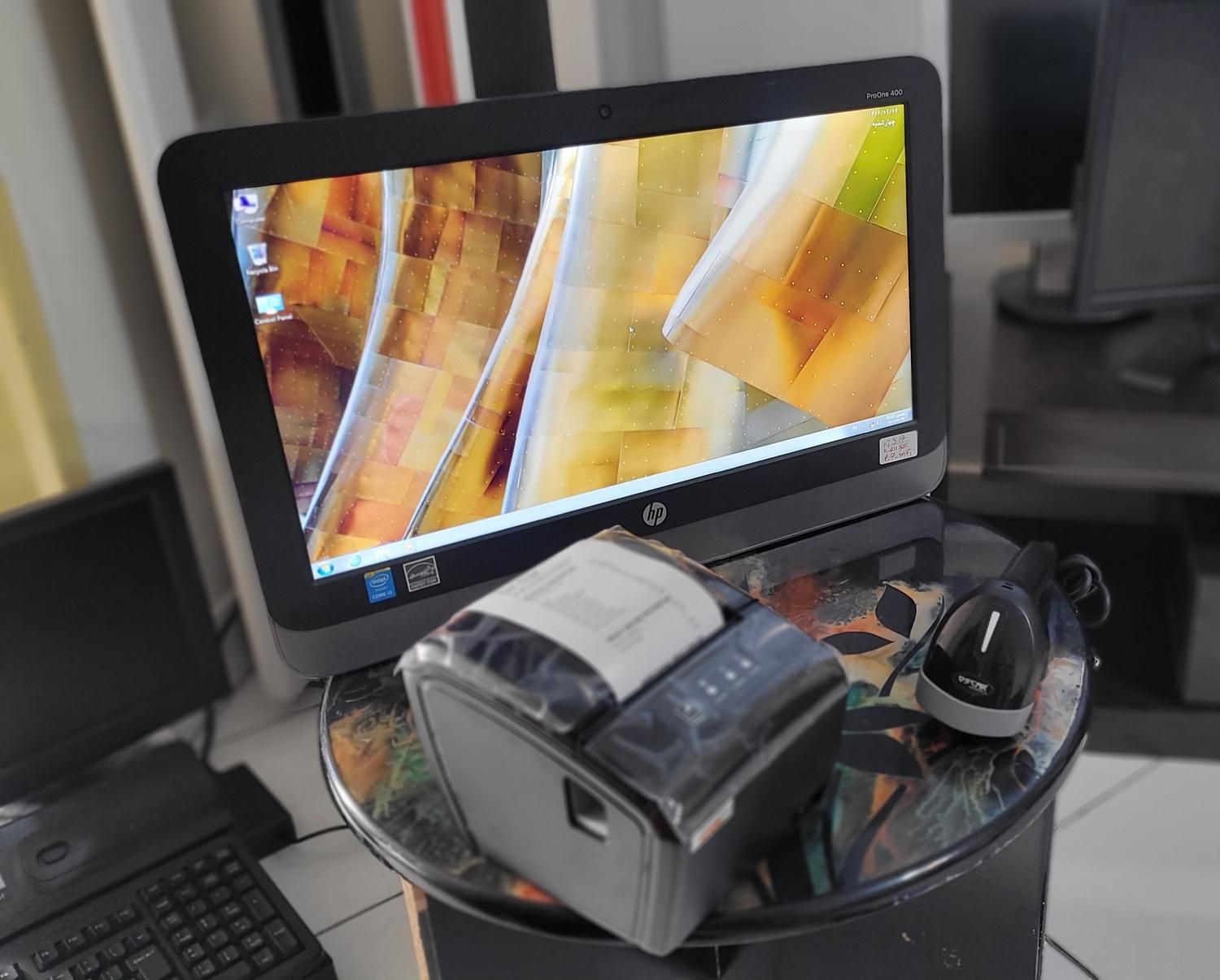 صندوق فروشگاهی HP ،فیش پرینتر ،بارکد خوان|فروشگاه و مغازه|تهران, امام حسین|دیوار