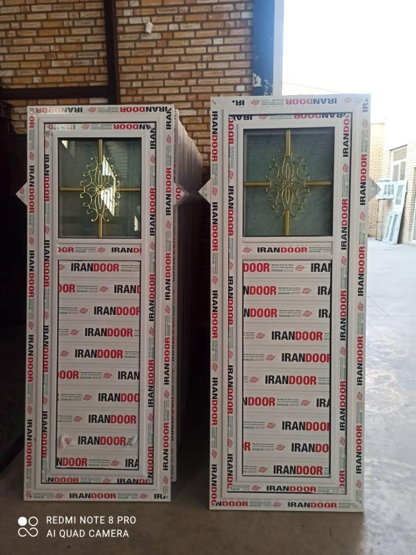 درب سرویس دستشویی حمام یوپی وی سی upvc|مصالح و تجهیزات ساختمان|اردبیل, |دیوار