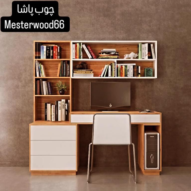 میز کامپیوتر میز تحریر کتابخانه سارن ارسال رایگان|میز تحریر و کامپیوتر|ری, ولی آباد|دیوار
