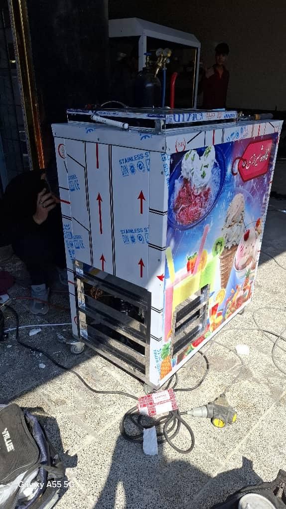 یخ در بهشت فالوده،یخچال،تاپینگ بستنی،فریزر صندوقی|فروشگاه و مغازه|اندیمشک, |دیوار