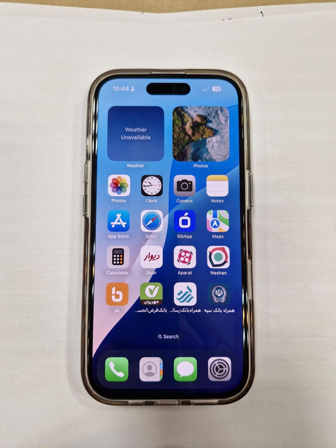 اپل iPhone 16 با حافظهٔ ۱۲۸ گیگابایت با رجیستری|موبایل|اصفهان, خواجه عمید|دیوار