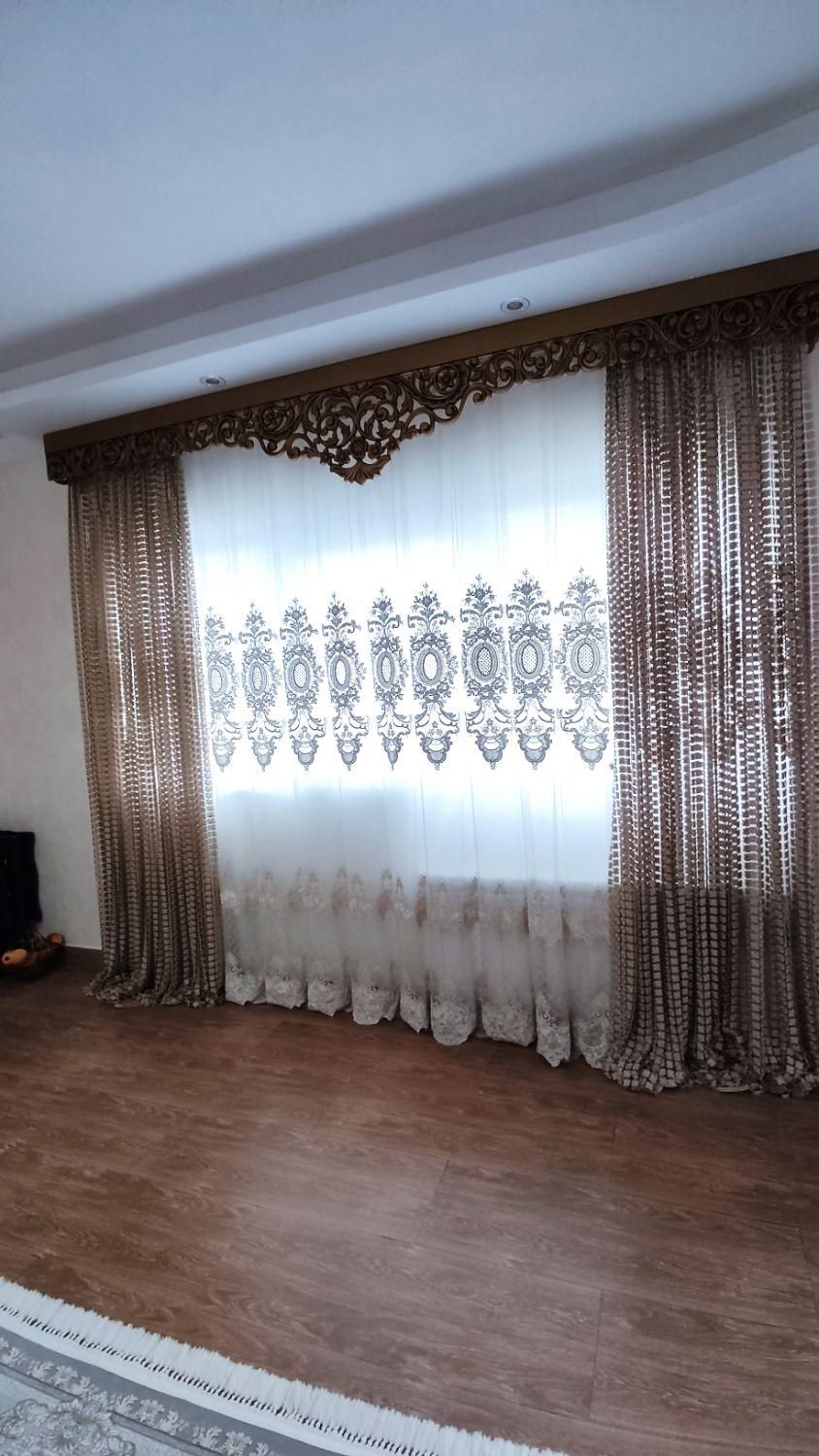 کتیبه دست ساز سفارشی عرض سه متر رنگ طلایی شیک|پرده، رانر، رومیزی|رشت, رشتیان|دیوار