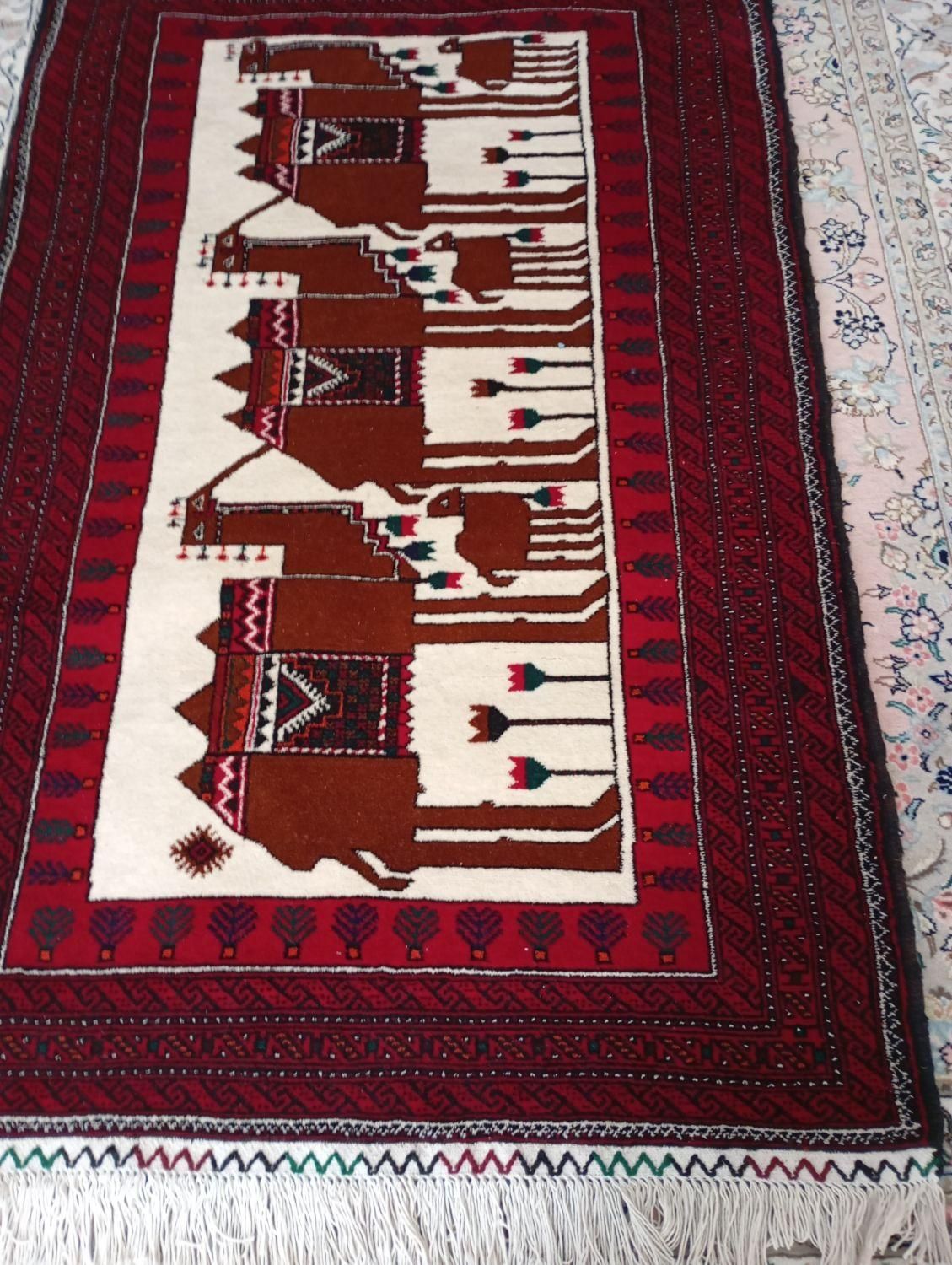 فروش دستباف نقش کاروان|فرش|تهران, شهرک فرهنگیان|دیوار