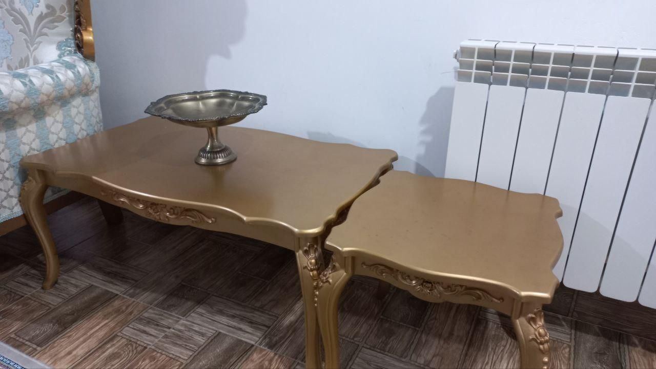 مبل سلطنتی در حد نو|مبلمان خانگی و میز عسلی|لاهیجان, کوی زمانی|دیوار