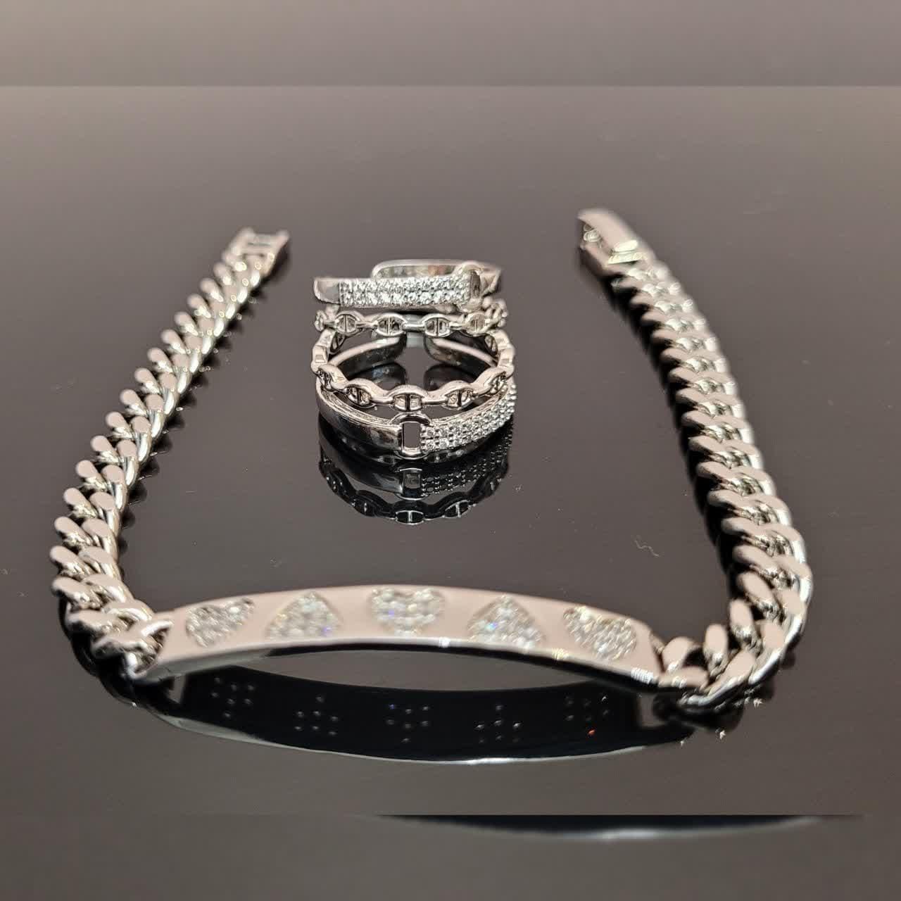 ست مجلسی ژوپینگ . دستبند با انگشتر|بدلیجات|تهران, خاوران|دیوار