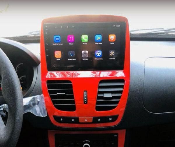 مانیتور ماشین کوییک تیبا پژو اندرویدی|قطعات یدکی و لوازم جانبی|مشهد, آزادشهر|دیوار