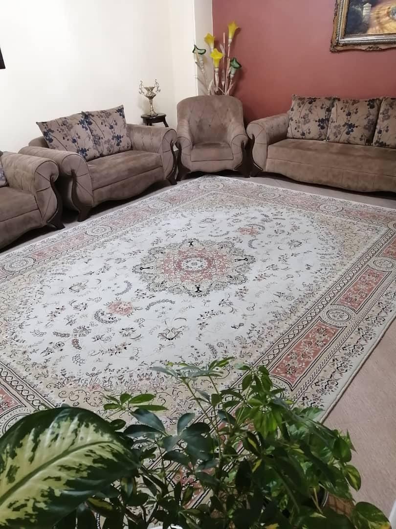 سه تخته فرش ۱۲متری کاشان۷۰۰و۵۰۰شانه نخی|فرش|تبریز, |دیوار
