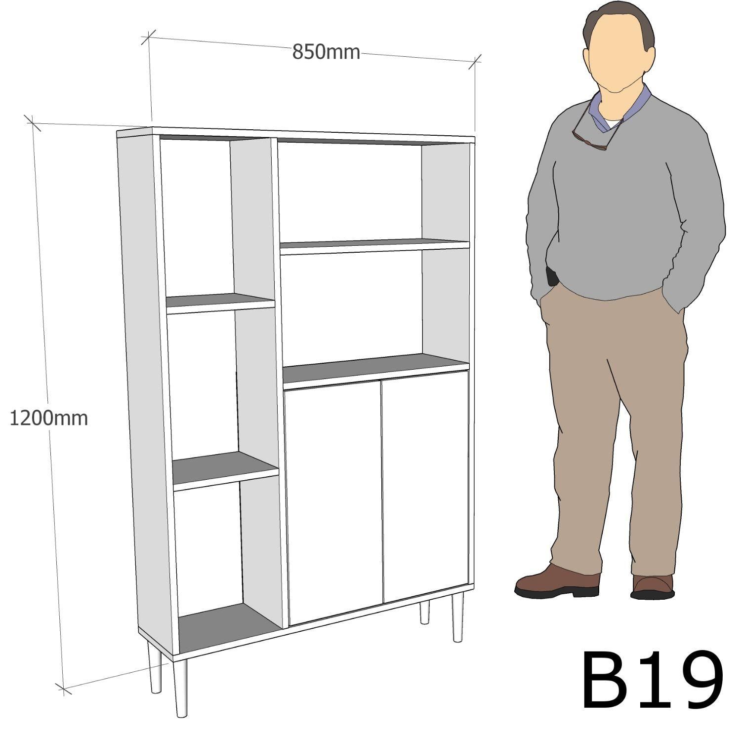 قفسه کتاب و دکوری B19|کتابخانه، شلف، قفسههای دیواری|ارومیه, |دیوار
