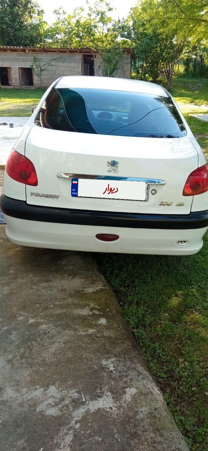پژو 206 SD V8، مدل ۱۳۹۴|خودرو سواری و وانت|رشت, استقامت 1|دیوار