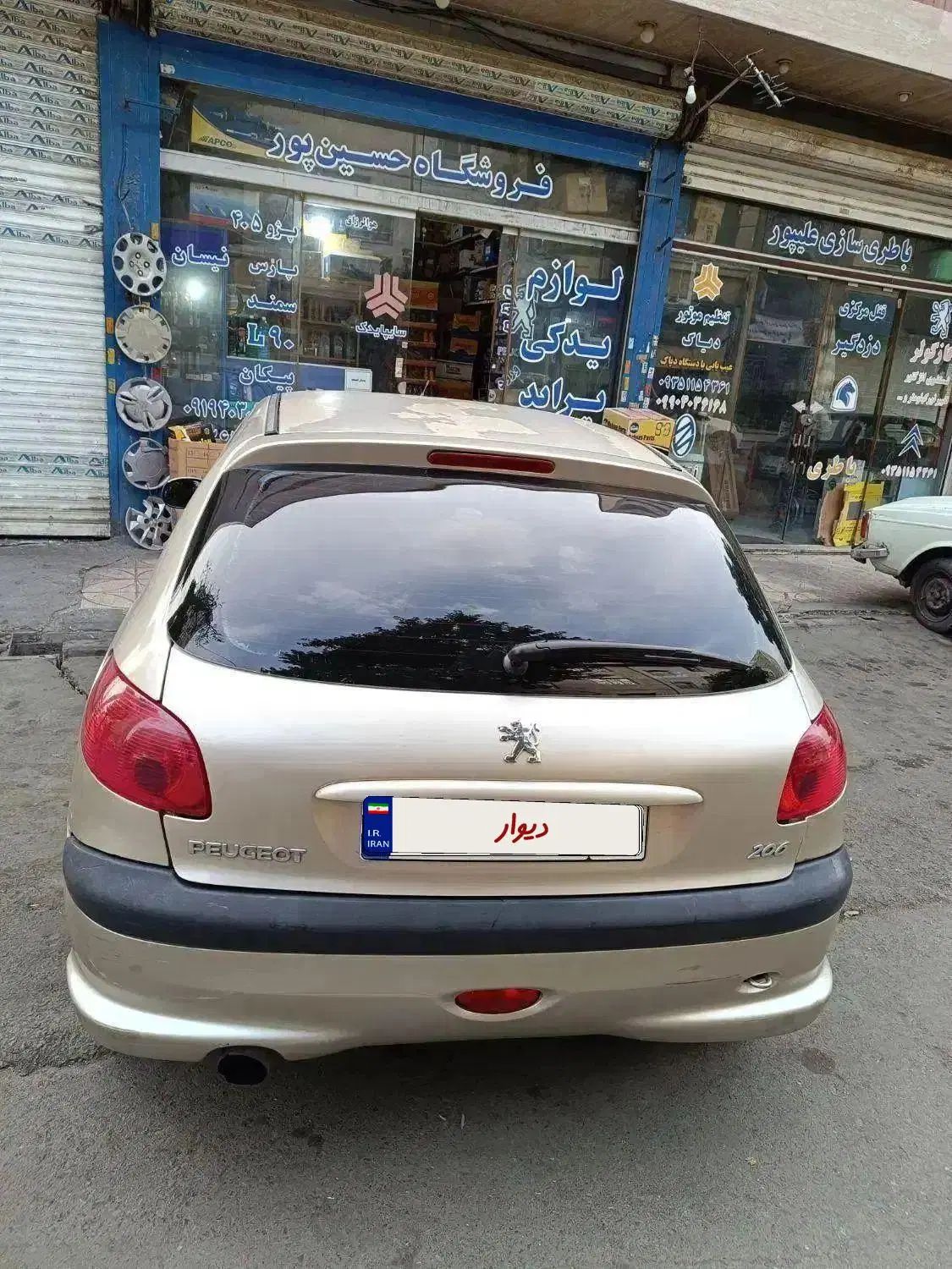 پژو 206 تیپ ۳، مدل ۱۳۸۳|خودرو سواری و وانت|تهران, شهرک ابوذر|دیوار