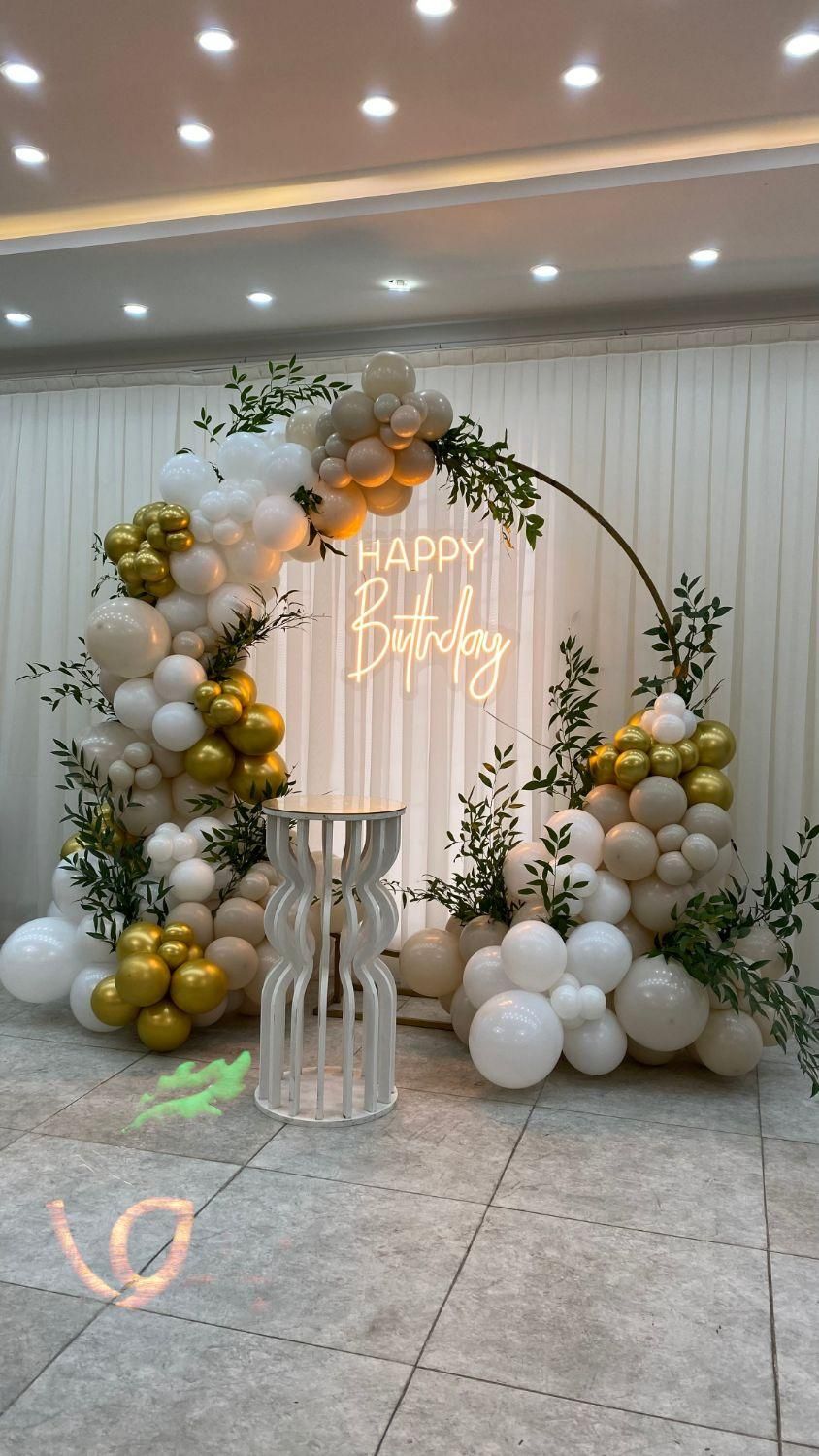 بادکنک آرایی تم تولد بلوط|خدمات پذیرایی، مراسم|ارومیه, |دیوار