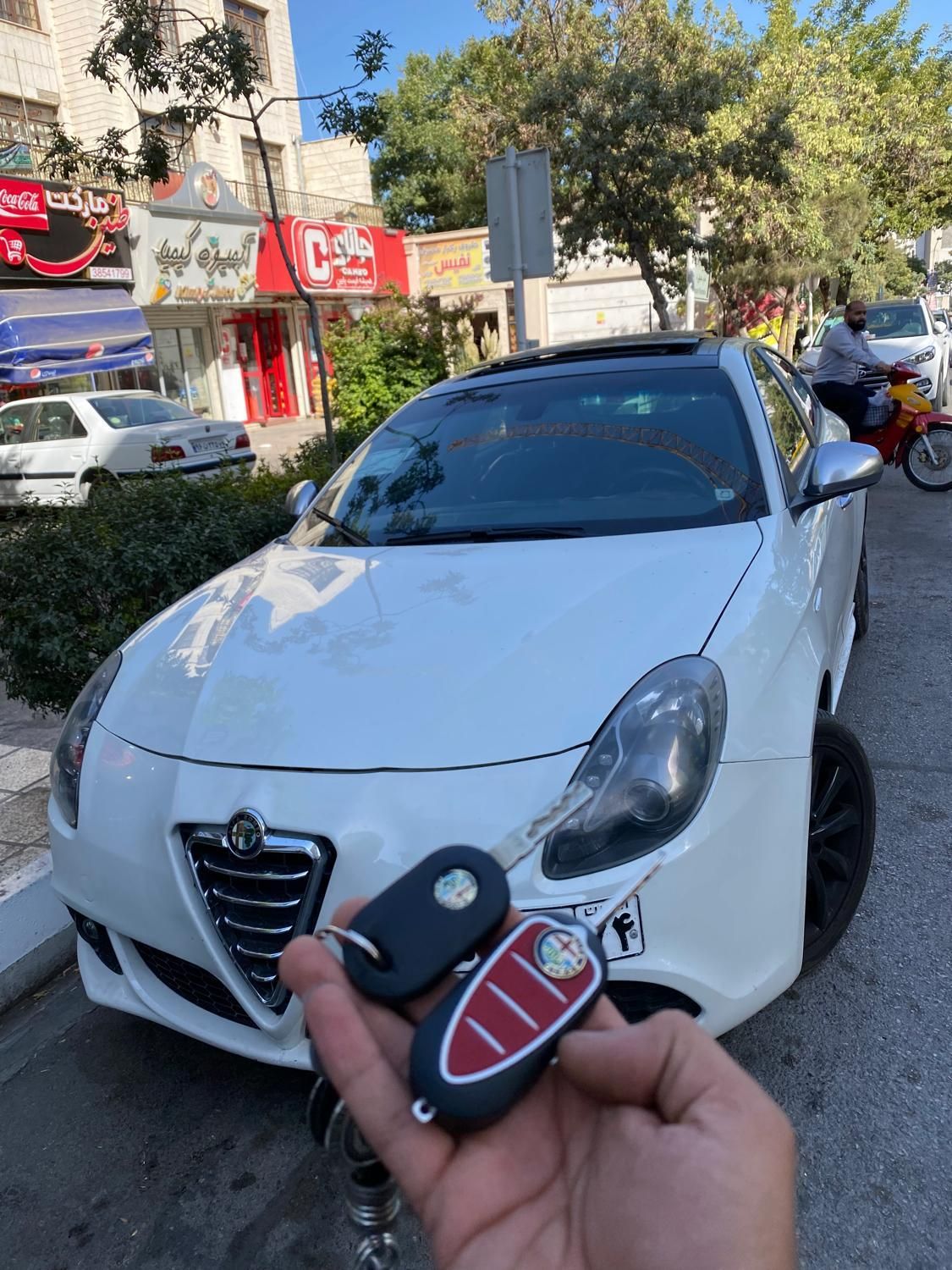 ریموت کلید یدک برلیانس جک جیلی لیفان h30 کراس mvm|خدمات موتور و ماشین|مشهد, ده دی|دیوار