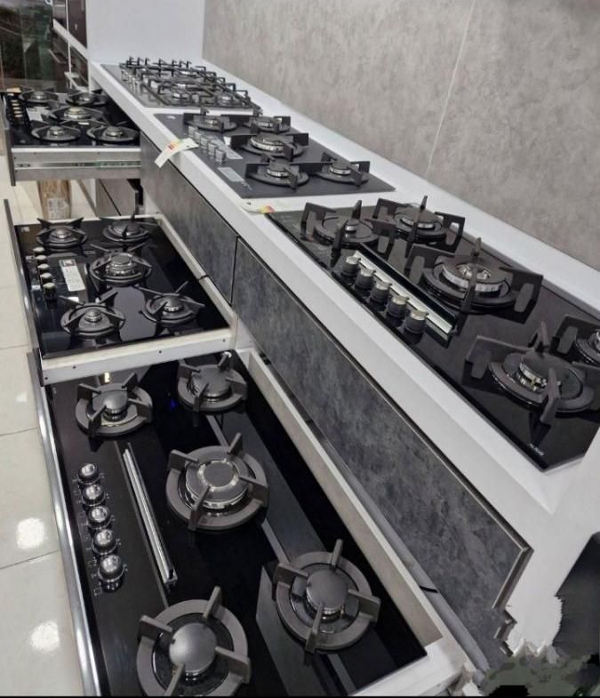 اجاق گاز صفحه ای شیشه ۵شعله رز گاز مدل cooker|اجاق گاز و لوازم برقی پخت‌وپز|رشت, رشتیان|دیوار