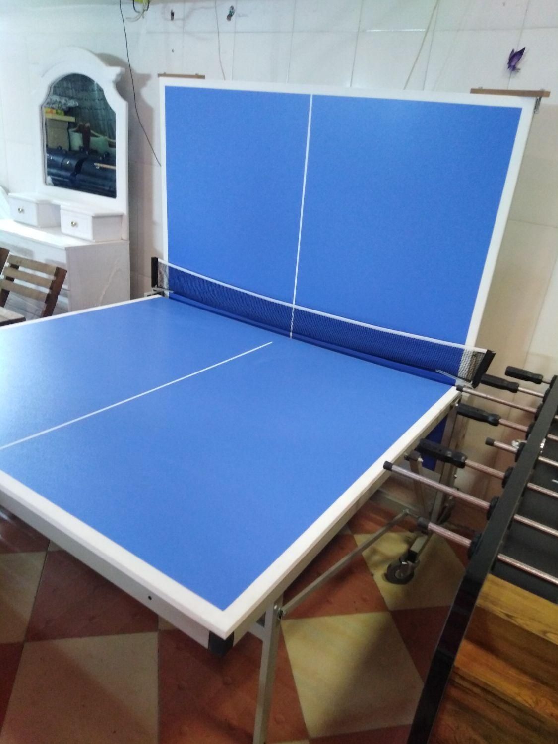 میز پینگ پونگ تنیس تاشو چرخ دار|ورزش‌های توپی|کاشان, |دیوار