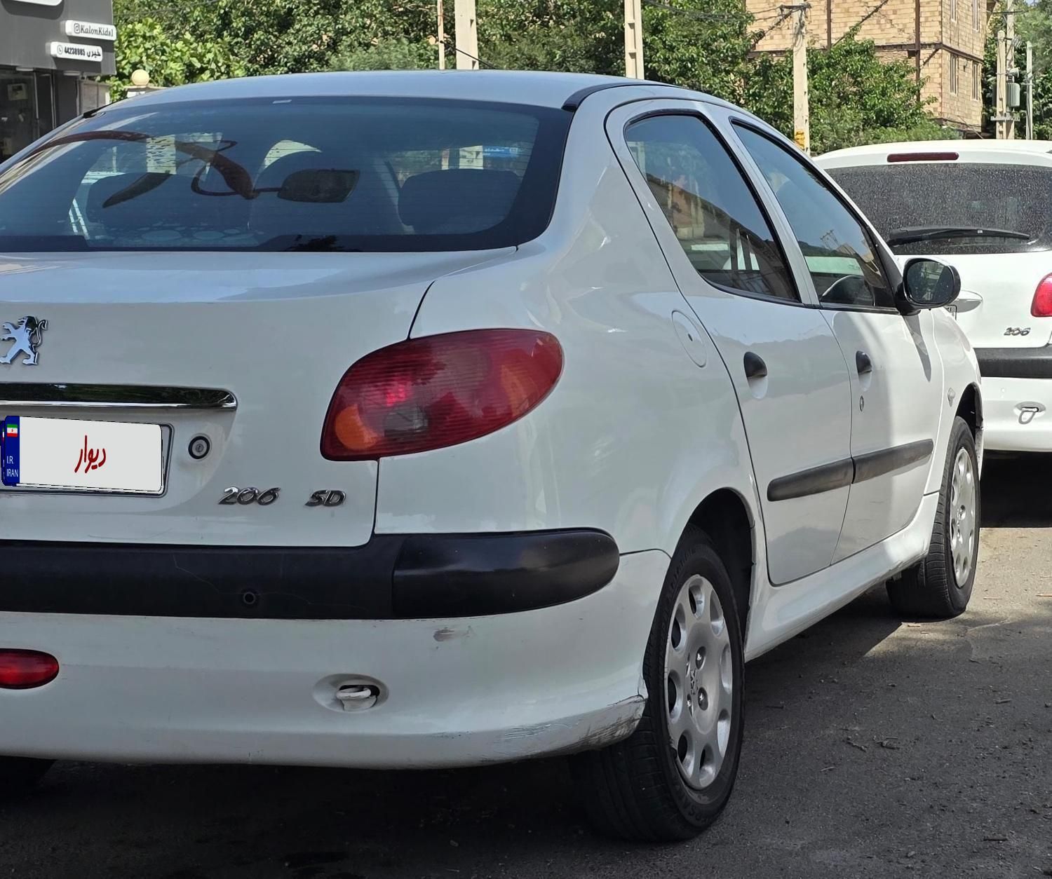 پژو 206 SD V8، مدل ۱۳۹۶|خودرو سواری و وانت|هشتگرد, |دیوار