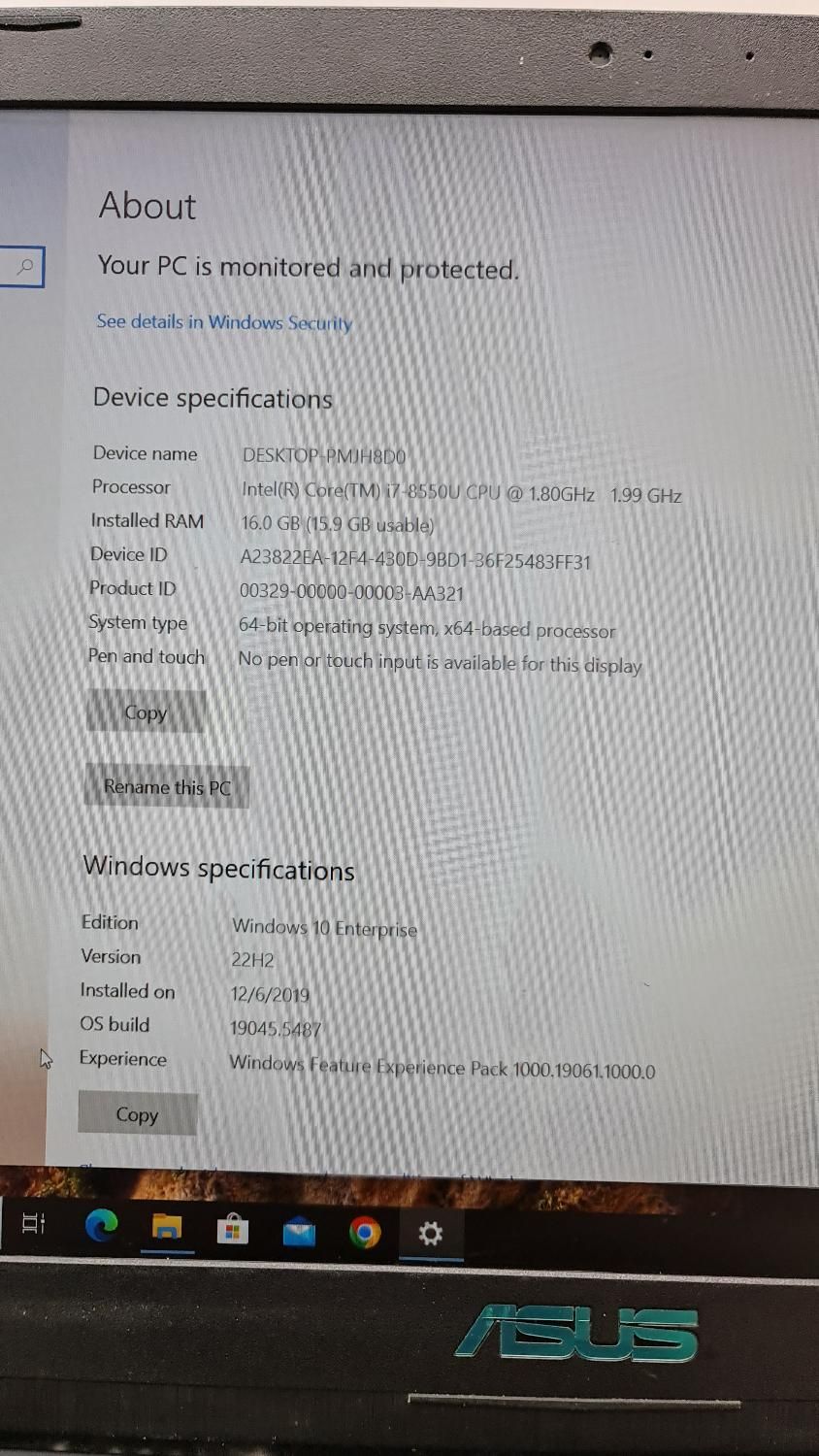 لب تاب asus core i7 درجه۱|رایانه همراه|نجف‌آباد, نجف‌آباد|دیوار