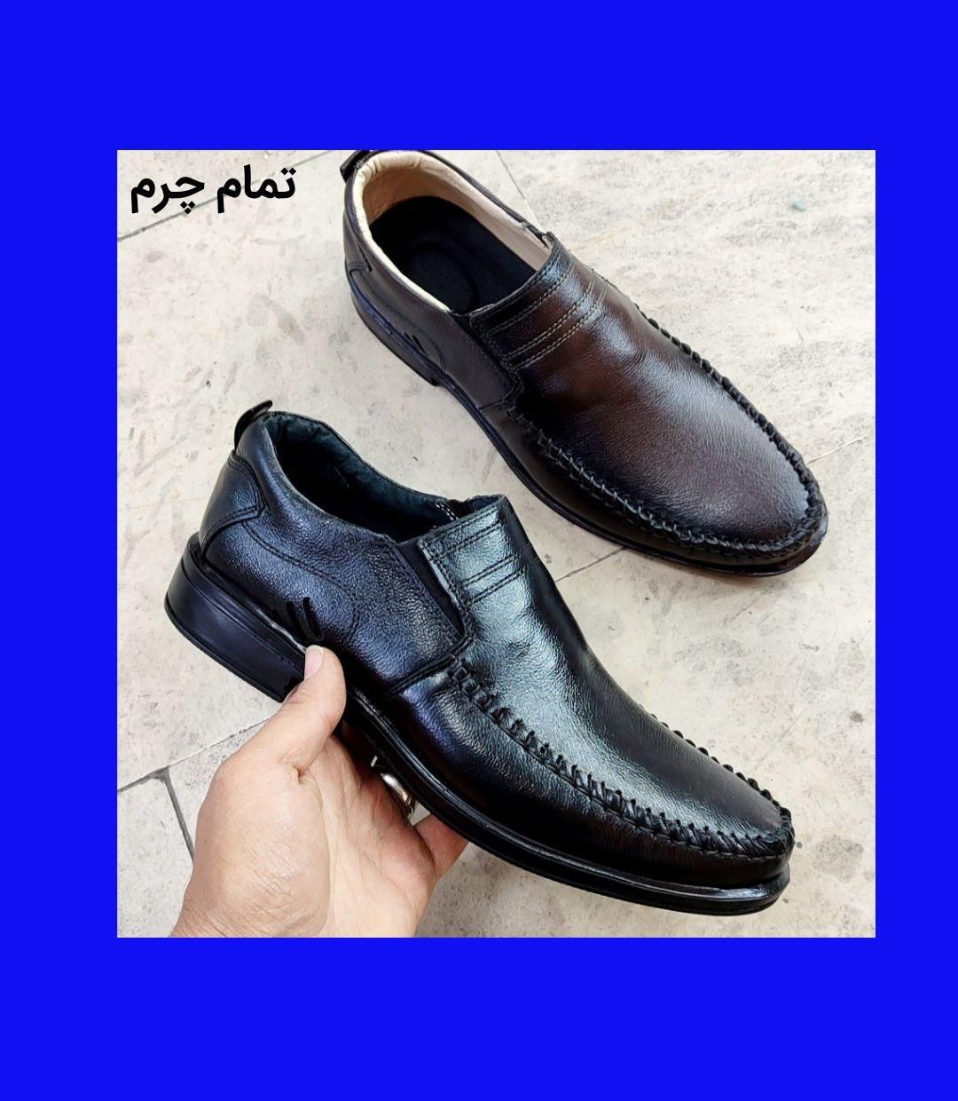 کفش cz چرم اصل 1150|کیف، کفش، کمربند|کرج, حصارک بالا|دیوار