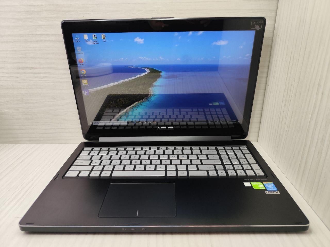 لپ‌تاپ لمسی تبلت شو asus x360 Q551LN i7 هارد ssd|رایانه همراه|تهران, باغ فیض|دیوار