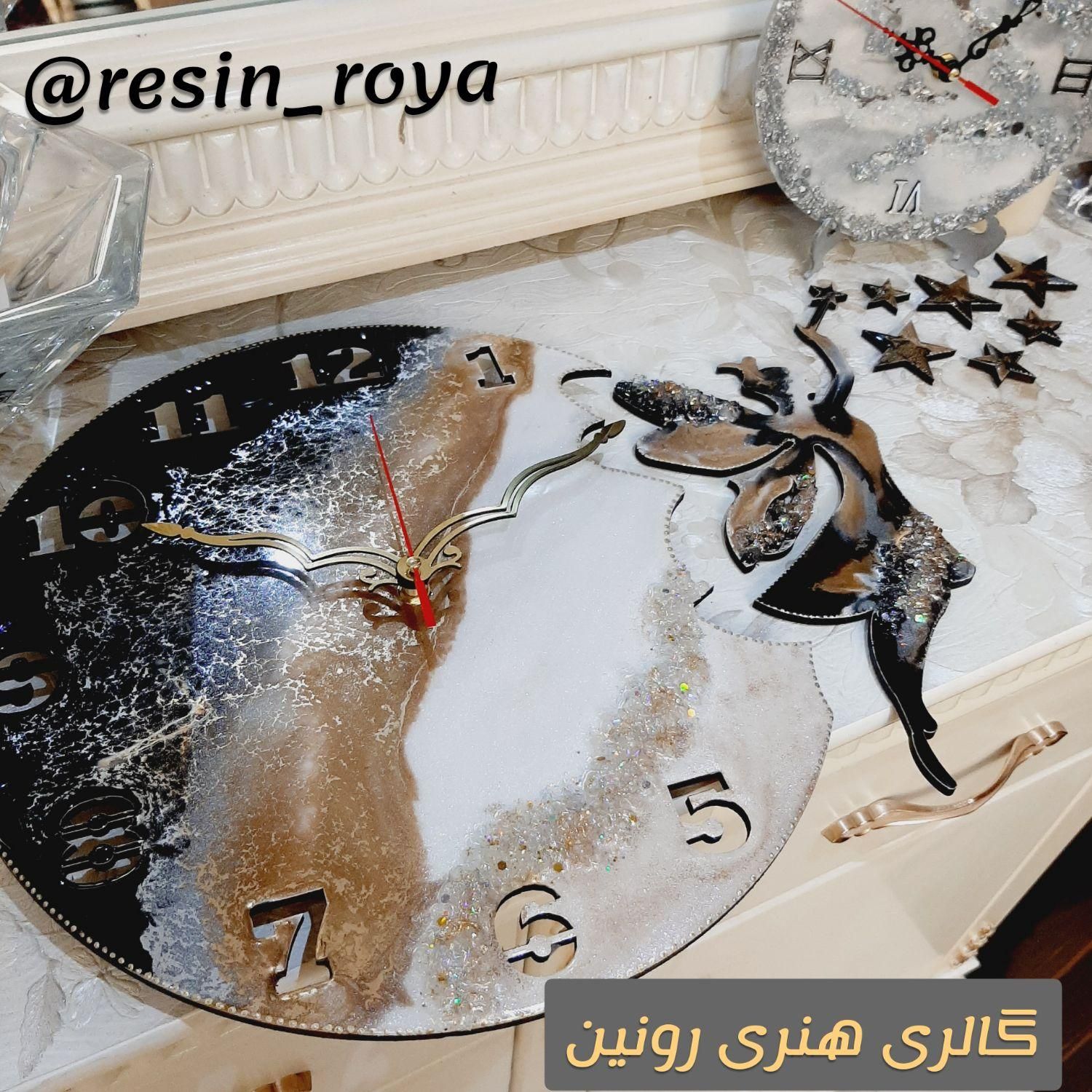 ساعت دیواری فرشته و ستاره کد ۷|ساعت دیواری و تزئینی|تهران, مجیدیه|دیوار