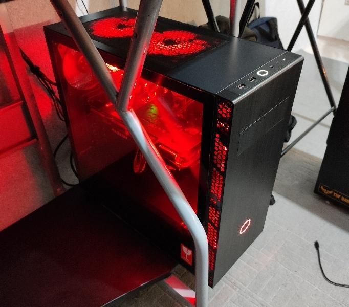 کیس کامپیوتر i3 13100 و rx 6600|رایانه رومیزی|قزوین, |دیوار