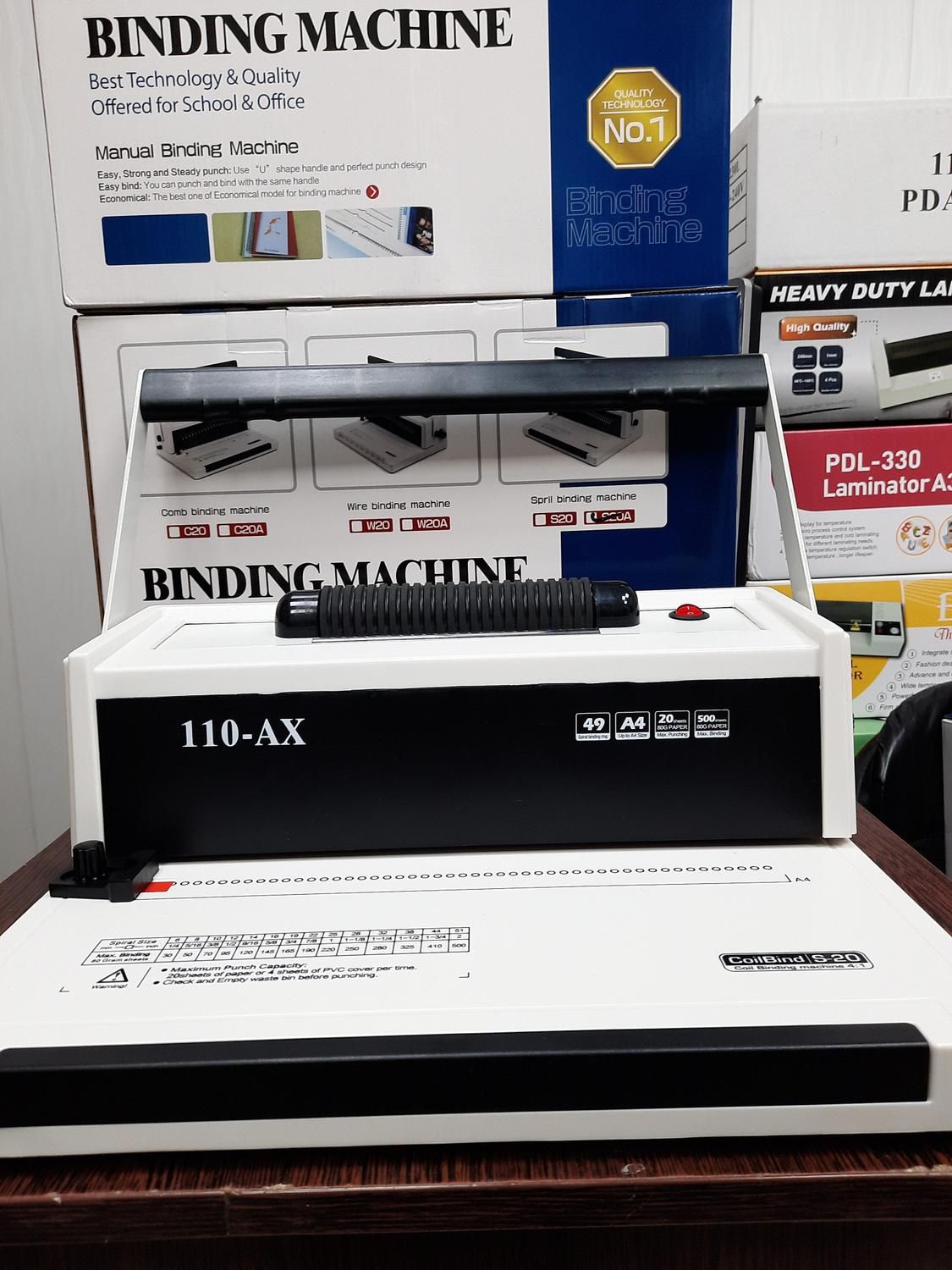 دستگاه صحافی و سیمی کن کتاب مارپیچ S20|پرینتر، اسکنر، کپی، فکس|تهران, فردوسی|دیوار