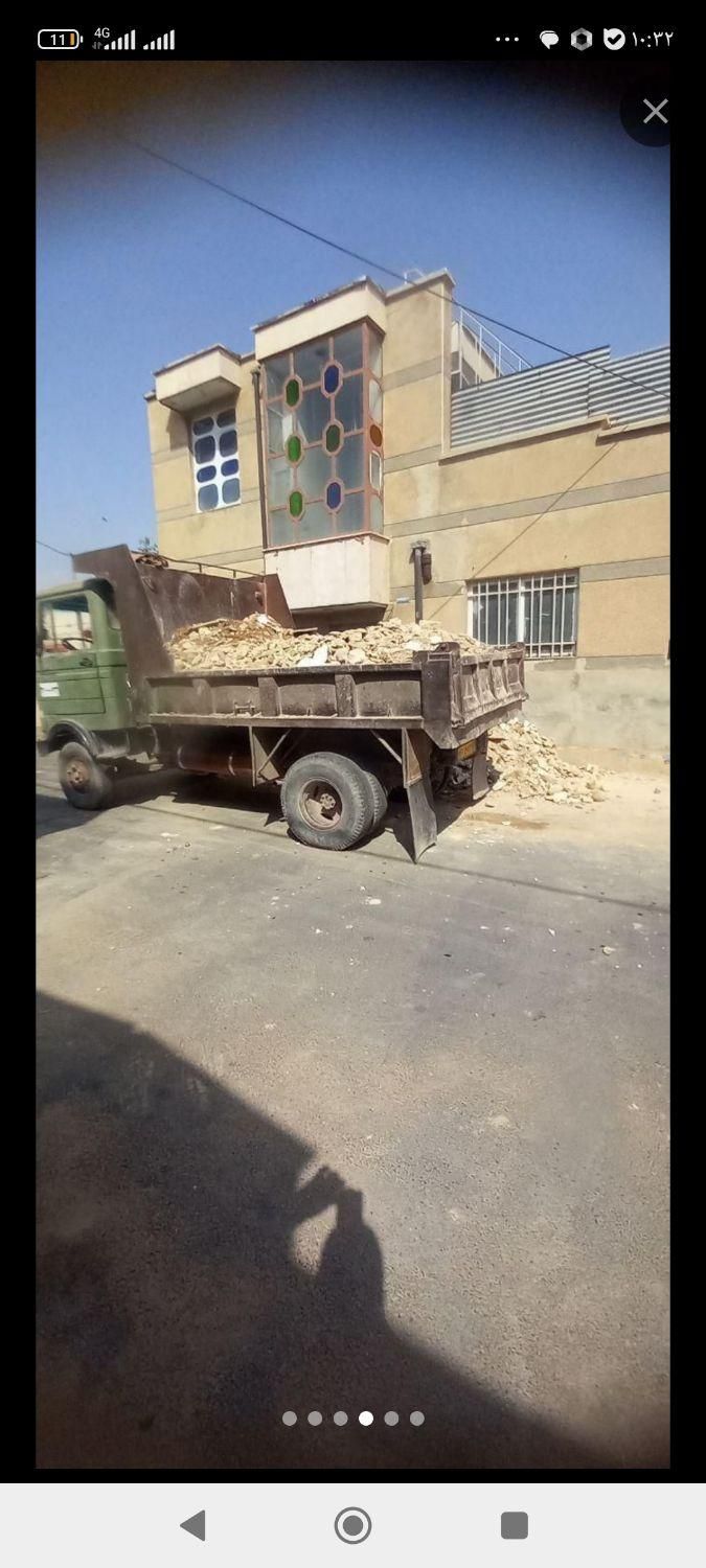 حمل بار نخاله ساختمانی شن شسته و خاک  باخاور|خدمات حمل و نقل|زابل, |دیوار