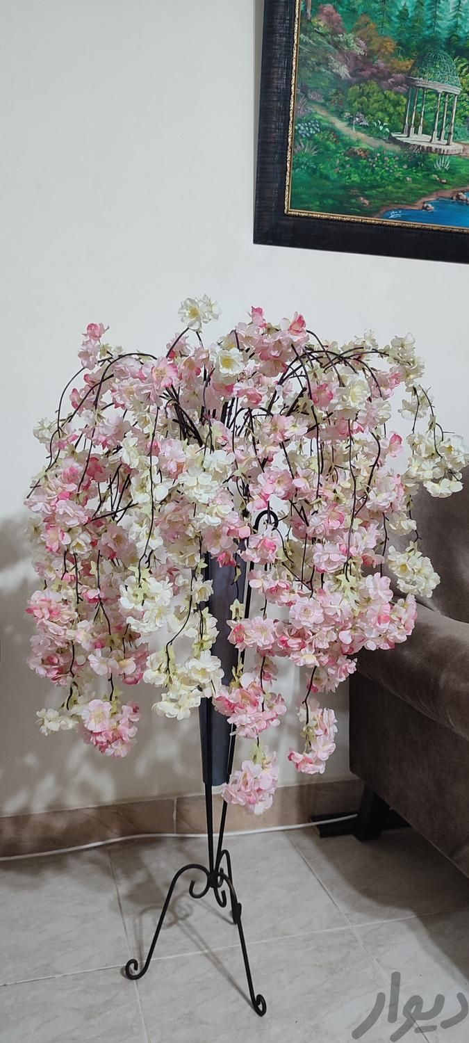 گل مصنوعی شکوفه|گل مصنوعی|صومعه‌سرا, |دیوار