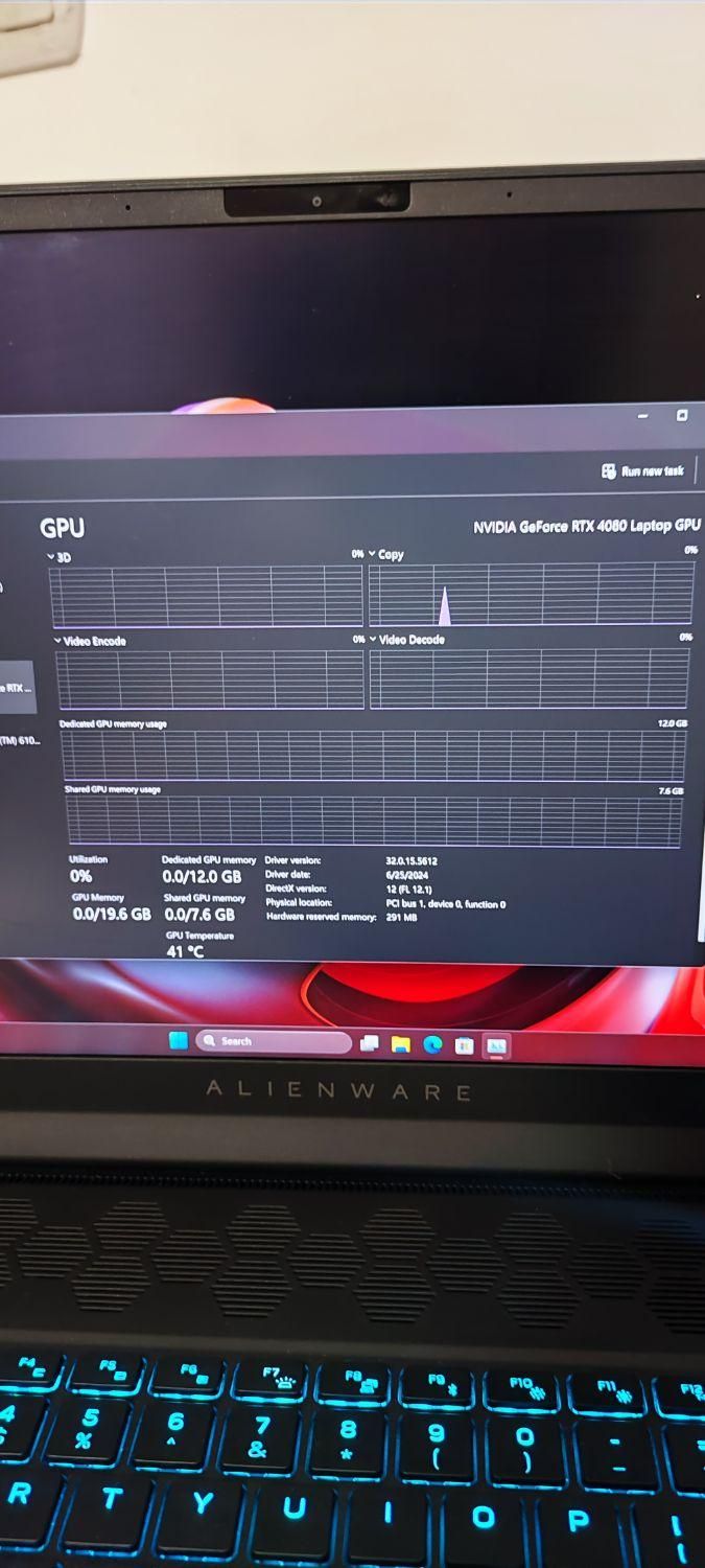 لپ تاپ دل alienware|رایانه همراه|تهران, ارم|دیوار