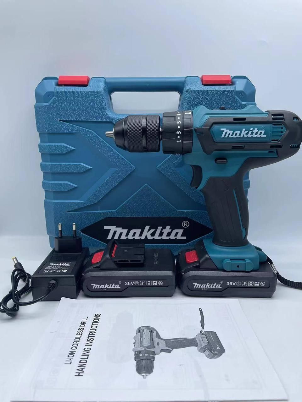 دریل شارژی 36 ولت صنعتی چکشی ماکیتا دیوالت MAKITA|ماشین‌آلات صنعتی|تهران, سنگلج|دیوار