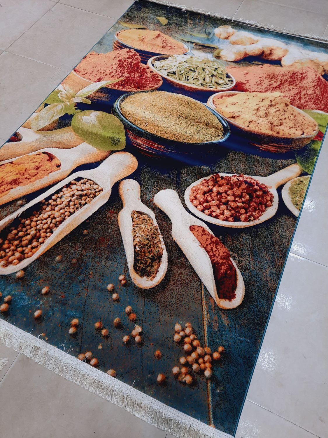 فرش ادویه جات نخ ترکیه اصل نو|فرش|تبریز, |دیوار