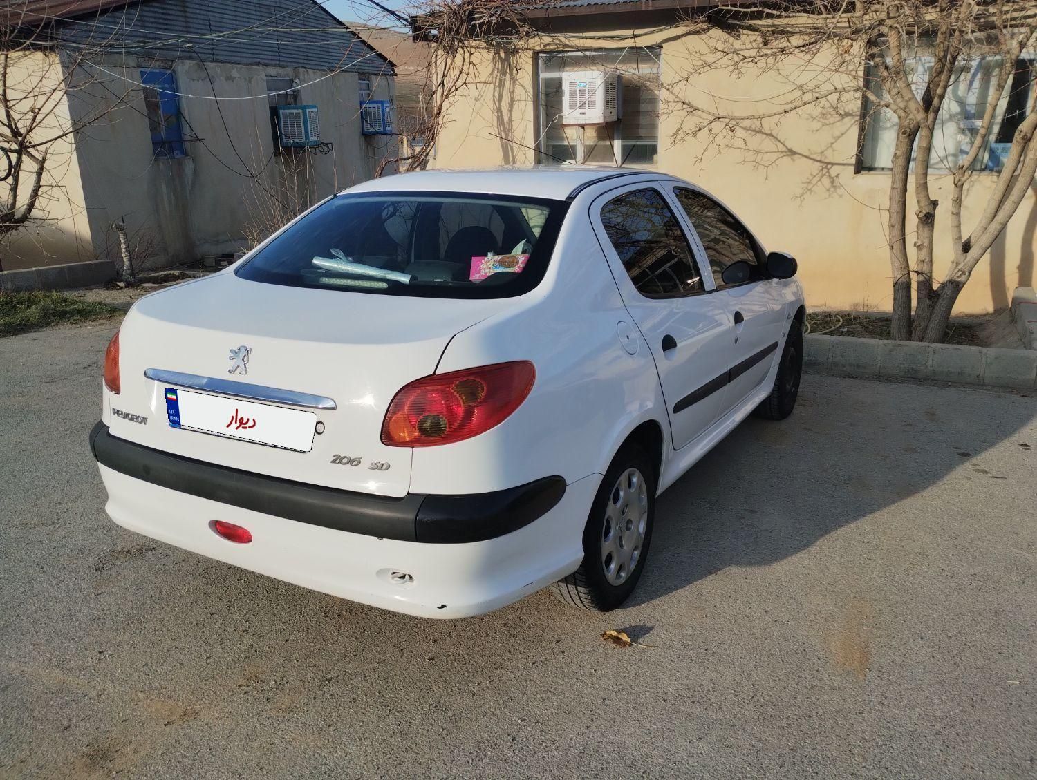 پژو 206 SD V8، مدل ۱۳۸۹، بدون رنگ|خودرو سواری و وانت|پیرانشهر, |دیوار