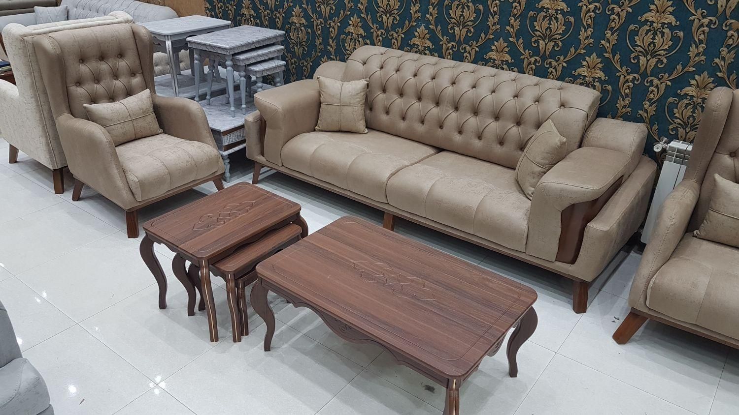 هشتنفره مبل تهران شرایطی قیمت واقعی|مبلمان خانگی و میز عسلی|همدان, |دیوار