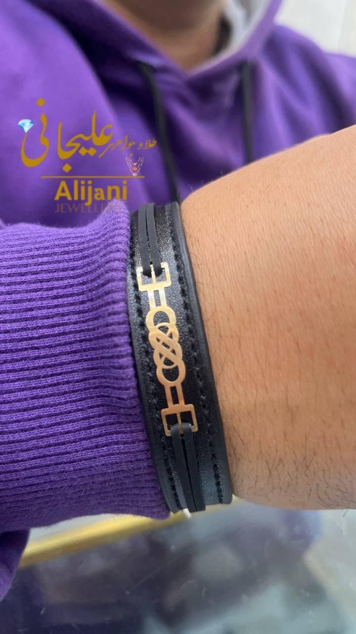 دستبند چرم طلا|جواهرات|رشت, باقرآباد|دیوار