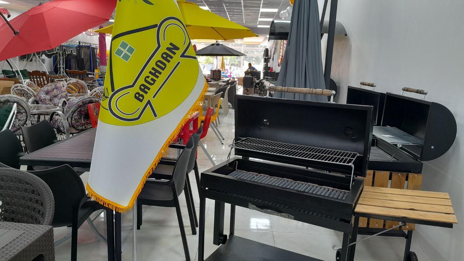 باربیکیو ۸۰ سانت/باغی/زغالی/روف گاردن کباب پز|اجاق گاز و لوازم برقی پخت‌وپز|چهارباغ, |دیوار