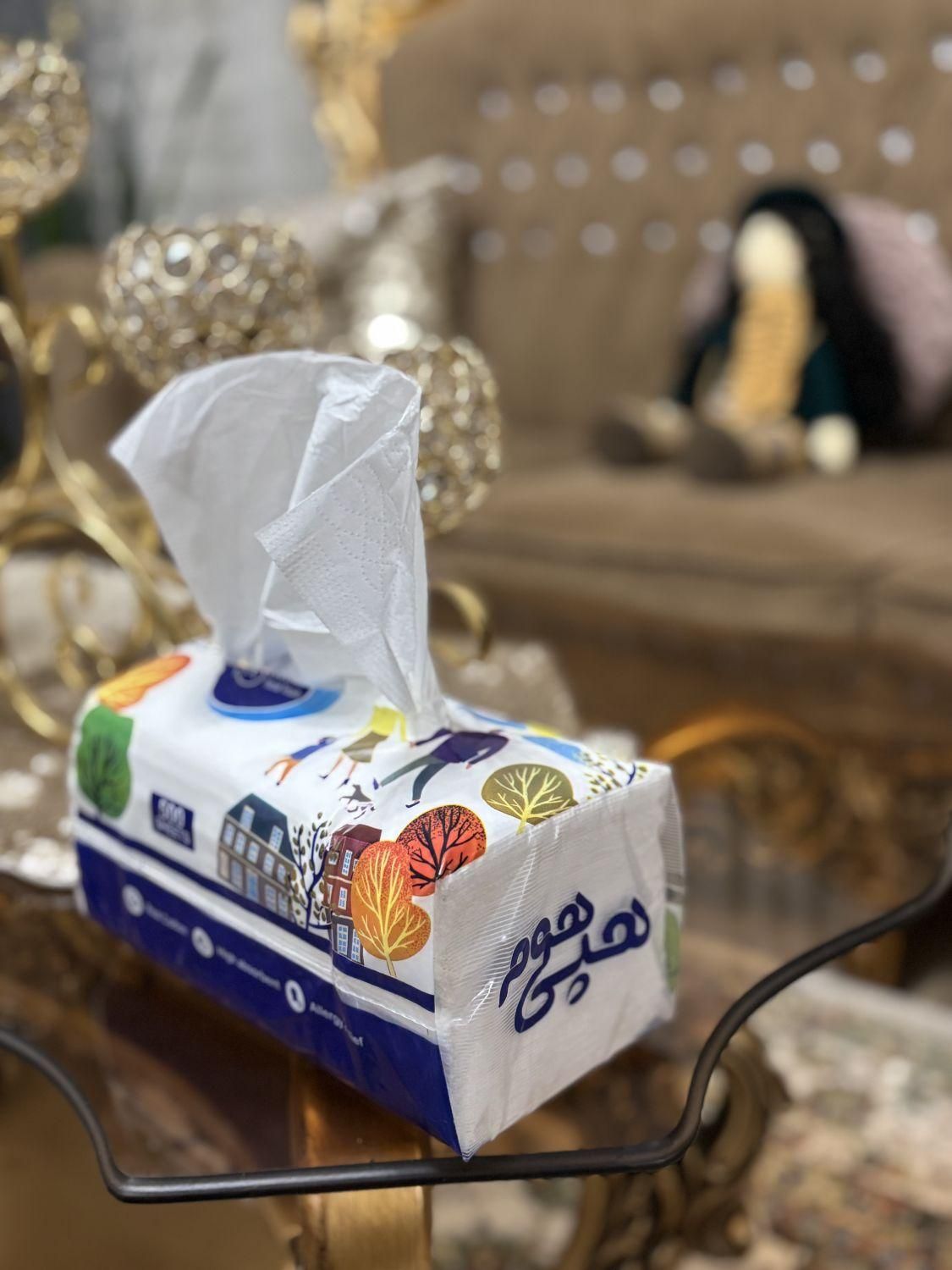 فروش عمده دستمال کاغذی هپی هوم از تولید به مصرف|مواد شوینده و دستمال کاغذی|کنگاور, |دیوار