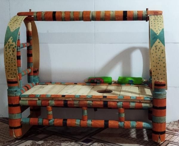 گهواره سنتی نوزاد نو نو|اسباب و اثاث بچه|دهدشت, |دیوار