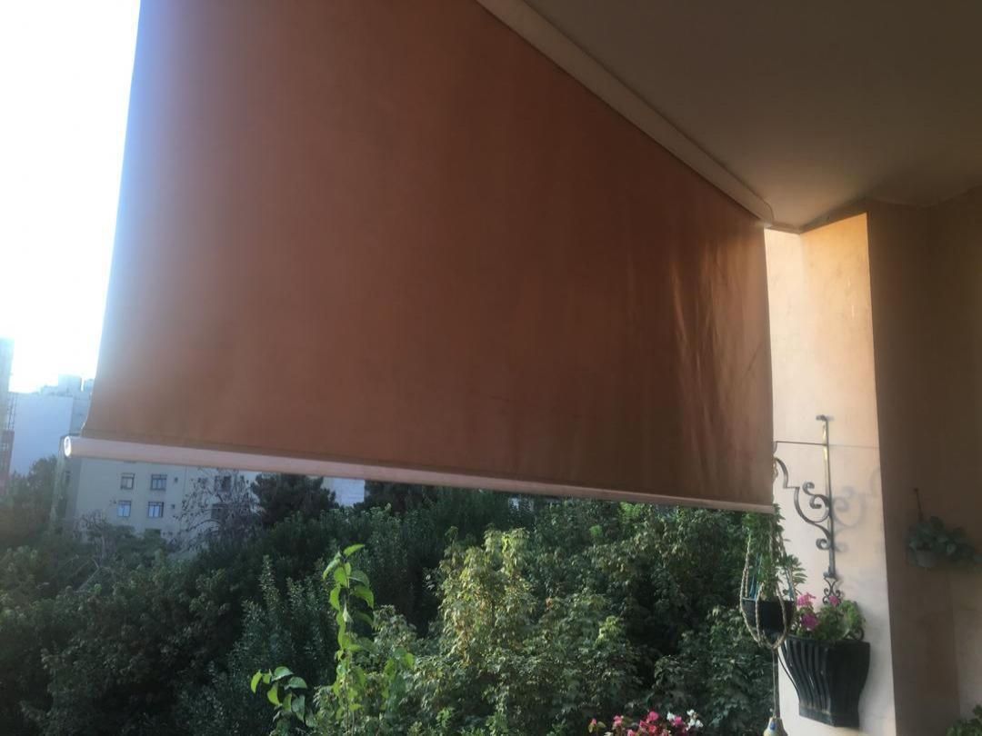 نصب سایبان بازویی دستی هندلی و سایبان برقی برزنتی|خدمات پیشه و مهارت|لاهیجان, خمیر کلایه|دیوار