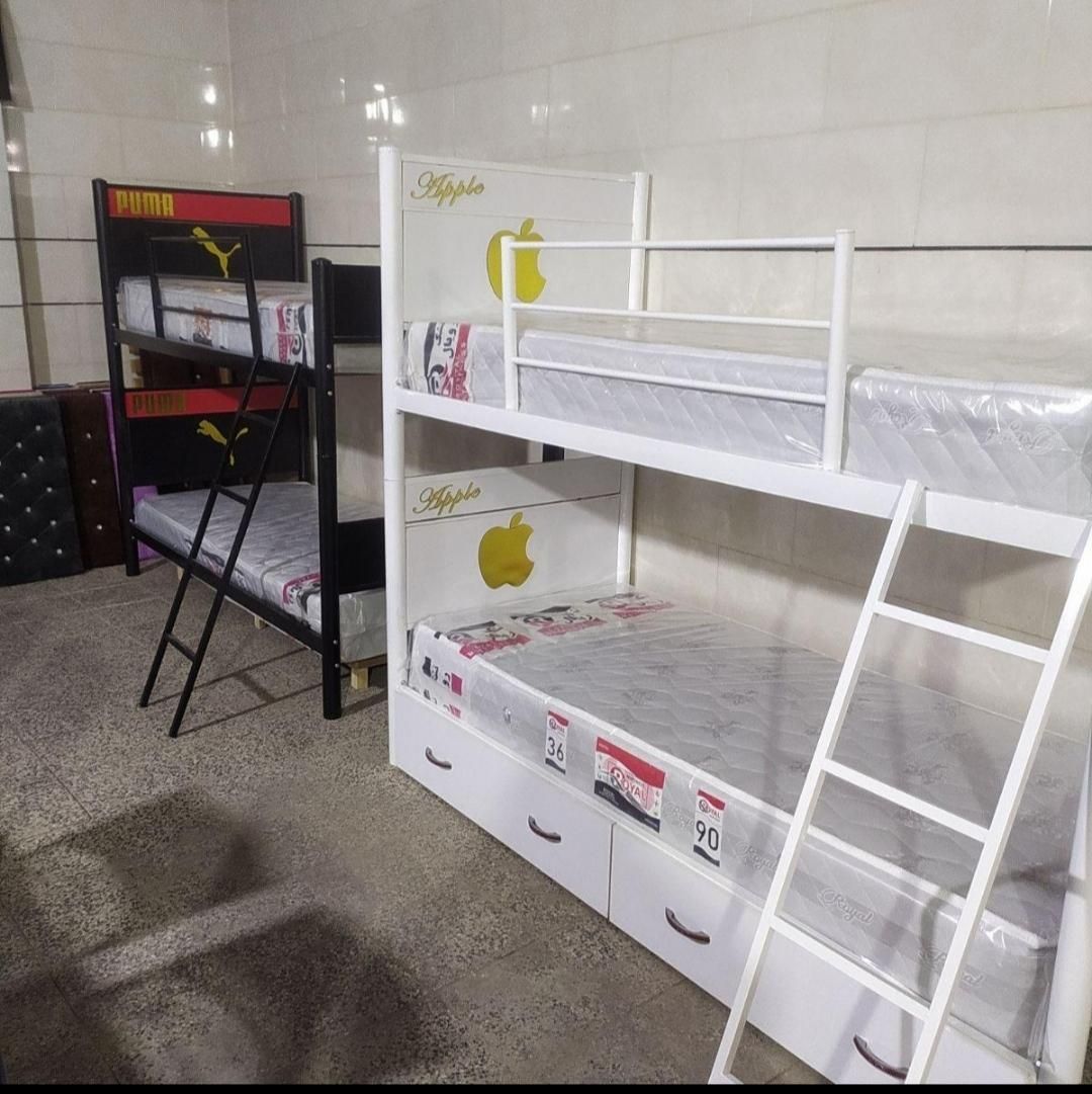 تخت خواب دوطبقه|تخت و سرویس خواب|اصفهان, هفتون|دیوار