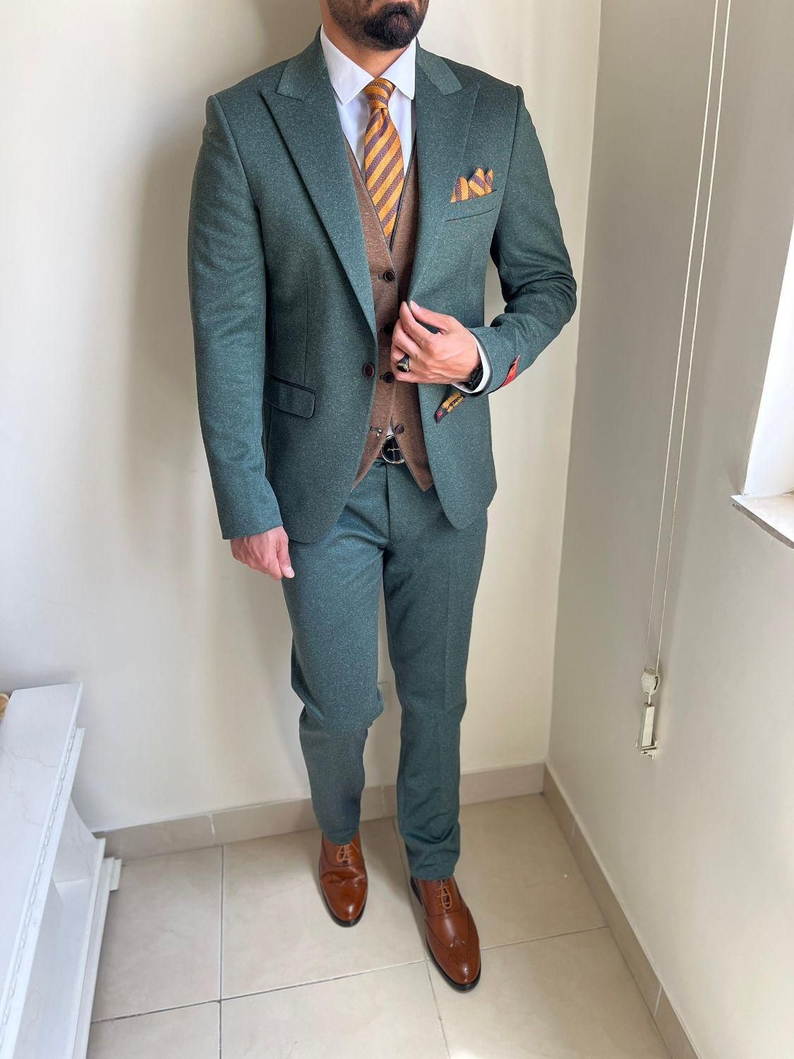 کت و شلوار سبز الماسی|لباس|تبریز, |دیوار