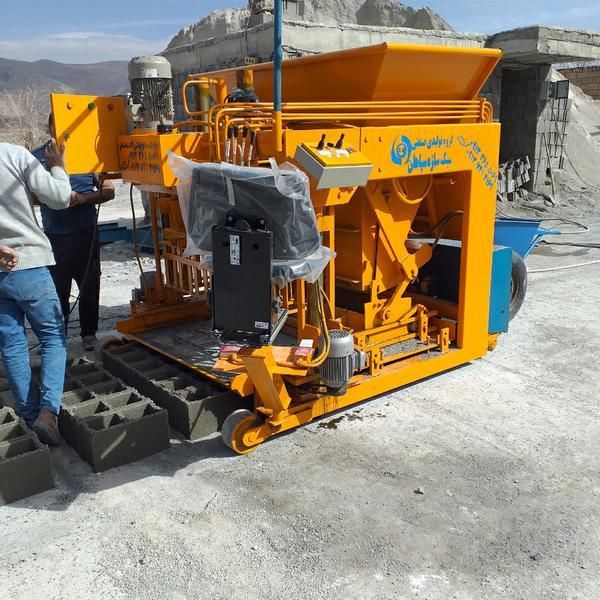 نیمهتمام اتوماتیک بلوکزن جدول زن بلوک زنی موزاییک|ماشینآلات صنعتی|سمنان, |دیوار