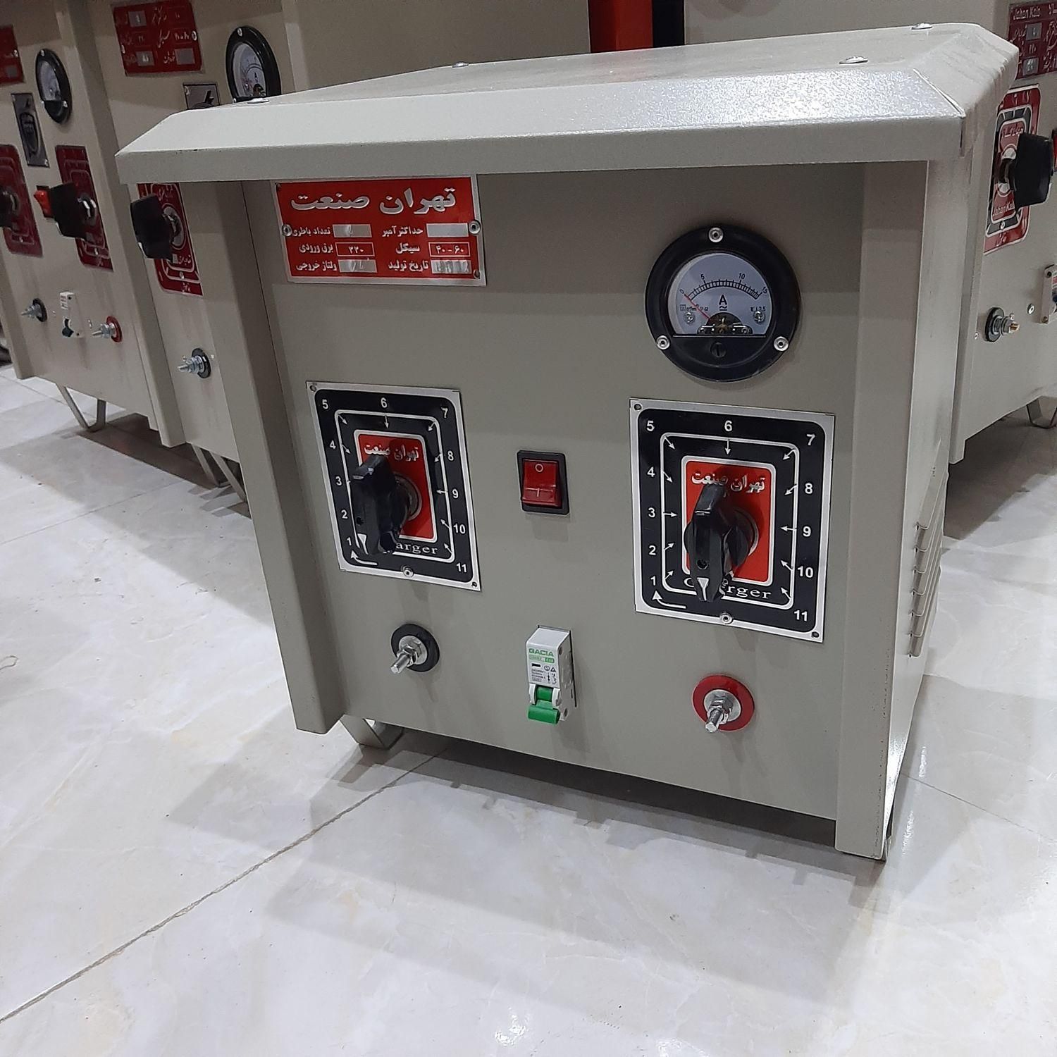دستگاه شارژر شارژ باطری صنعتی ( تهران صنعت )|ماشین‌آلات صنعتی|کرمانشاه, |دیوار