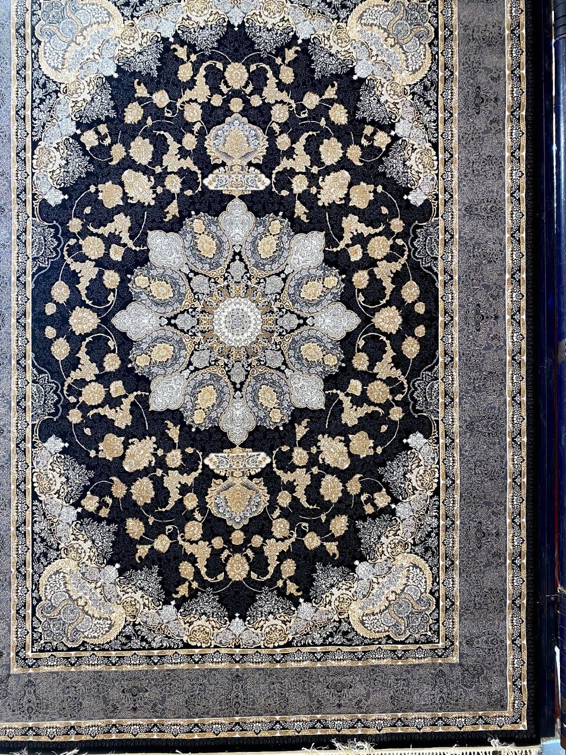 فرش ماشینی ۹ متری سروناز سرمه ای(سرای فرش هنرمند)|فرش|تبریز, |دیوار
