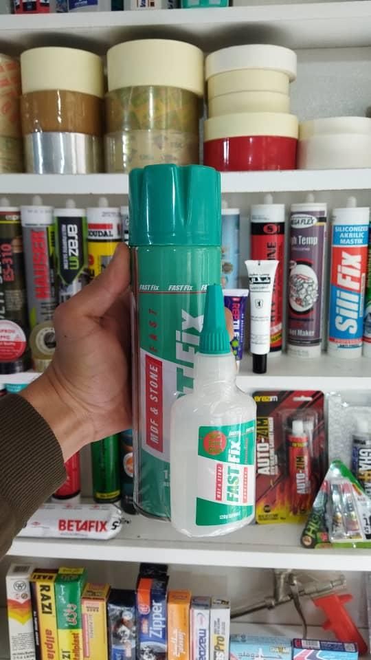 چسب 123 فست فیکس 500میل سیلیکون اکواریوم 310گرم|عمده‌فروشی|تهران, اتحاد|دیوار