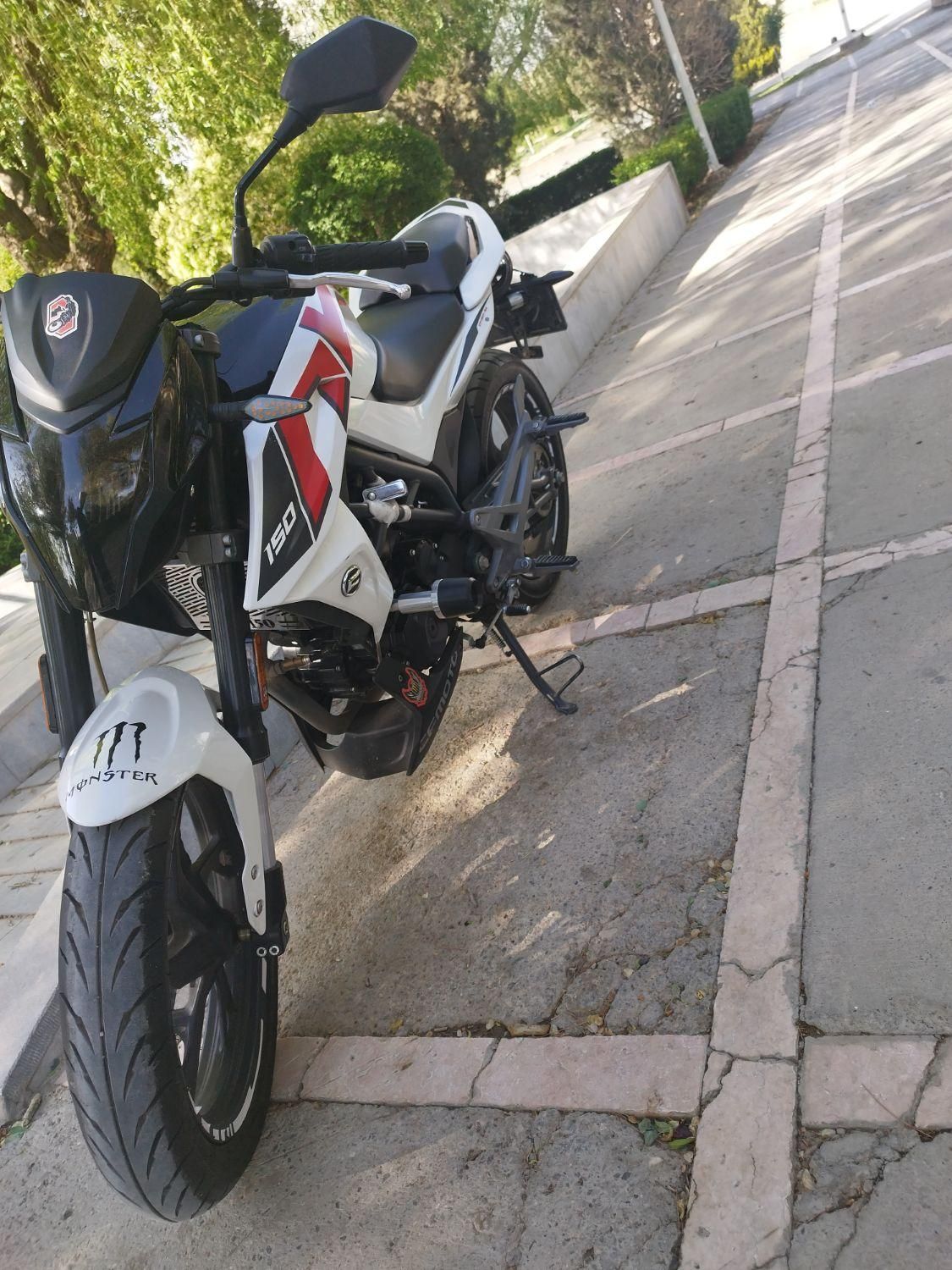 150cfسی افـ‌ktm ns|موتورسیکلت|اصفهان, همت‌آباد|دیوار