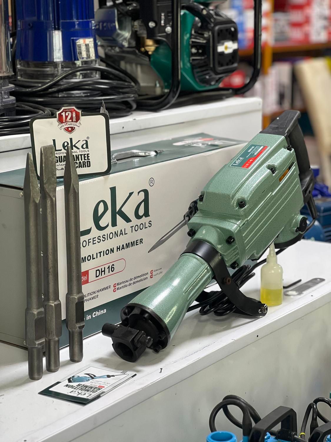 هیلتی بتنکن چکشتخریب 16کیلویی لکا ایران گارانتی|ماشینآلات صنعتی|کرج, کمالشهر|دیوار