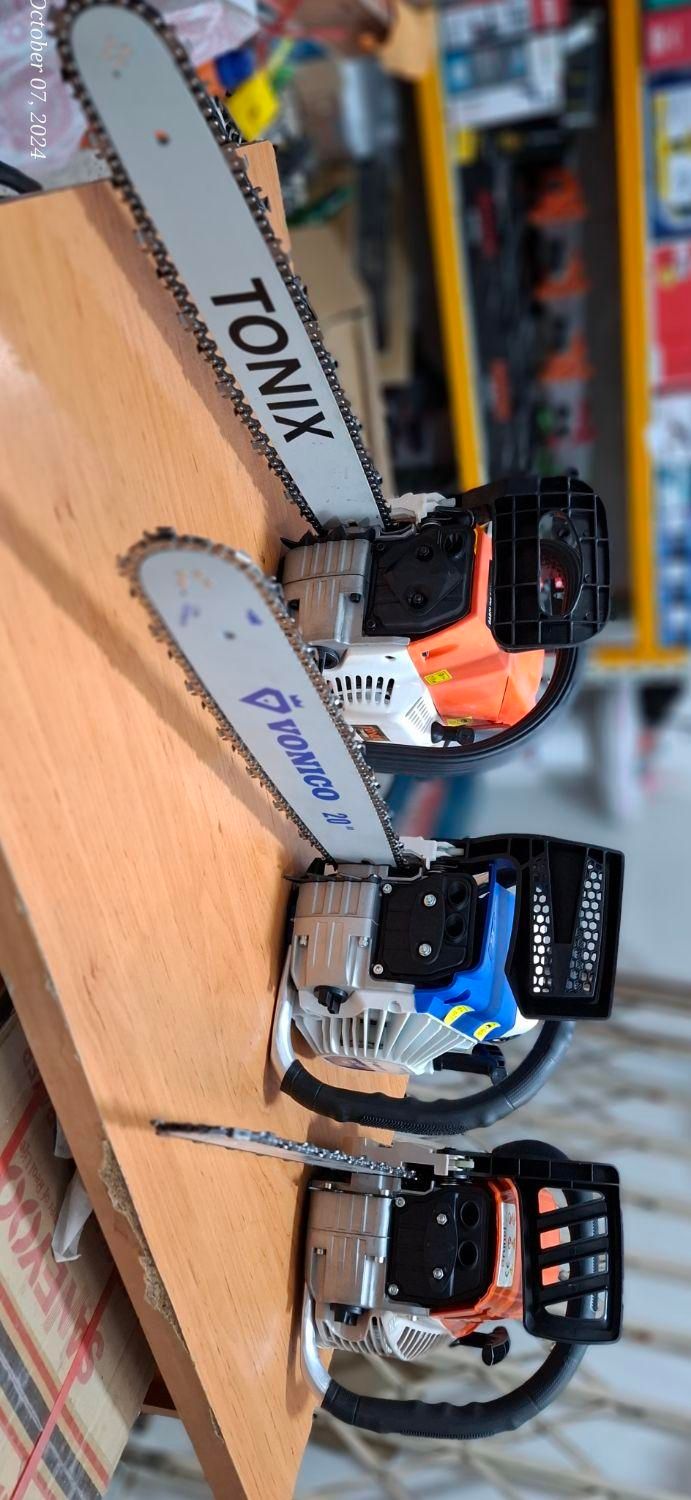 فروش انواع اره موتوری بنزینی تیغ ۴۵ و ۵۰|ماشین‌آلات صنعتی|مشهد, گلبرگ شمالی|دیوار