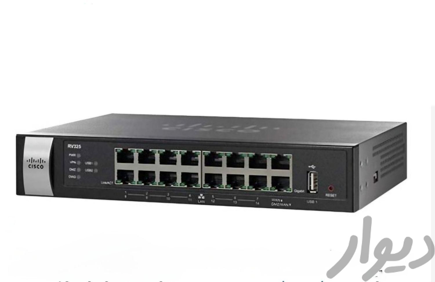 Cisco RV325 Dual Gigabit WAN VPN Router|مودم و تجهیزات شبکه رایانه|تهران, اختیاریه|دیوار